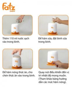 Máy hâm sữa Fatzbay FB3002SL 3 chức năng