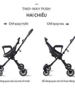 Xe day Baobaohao V3-B hang cao cap co mai che