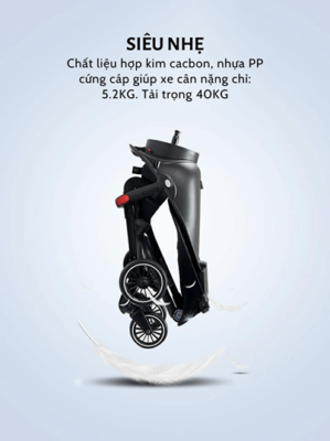 Xe day Baobaohao V5 gap gon tien loi