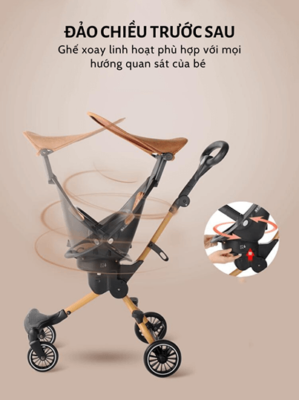 Xe day Baobaohao V5 gap gon tien loi