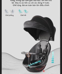 Xe đẩy Baobaohao V8- 2 chiều