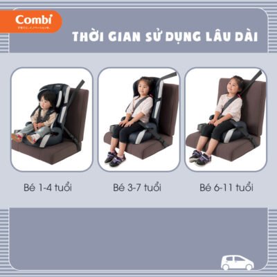Ghế ngồi Combi Joytrip Plus cho bé