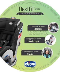 Ghế ngồi oto Chicco Nextfit Sport