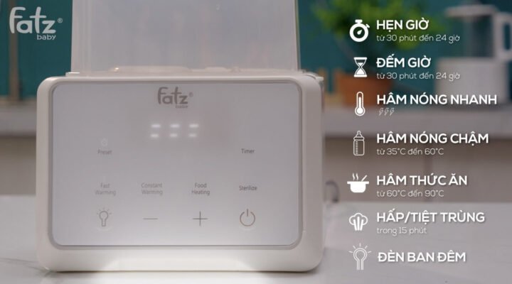 Máy hâm sữa đa năng Fatz Baby Duo 3 Plus FB3094TK