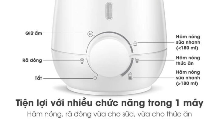 Máy hâm sữa siêu tốc Philips Avent SCF355.07