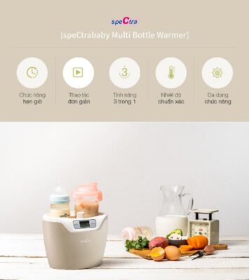 Máy hâm sữa Spectra tiệt trùng đa năng