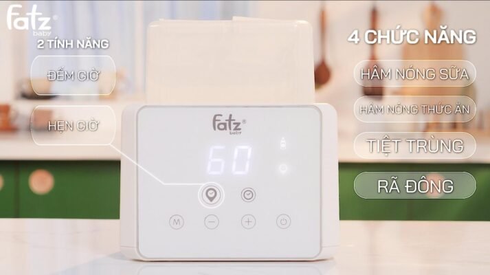 Máy hâm sữa tiệt trùng Fatz Baby Duo 3 FB3903VN Máy hâm sữa tiệt trùng Fatz Baby Duo 3 FB3903VN