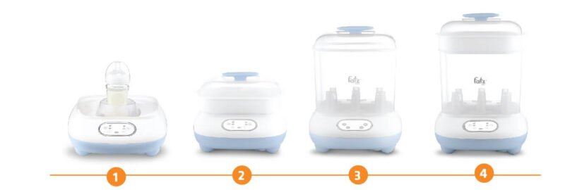 Máy tiệt trùng Fatz Baby đa năng 4 trong 1