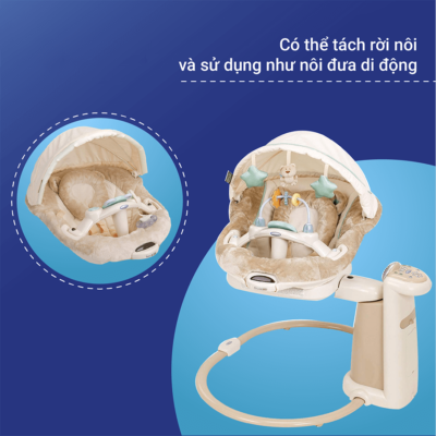 Noi dua Graco Sweetpeace Faux Fur