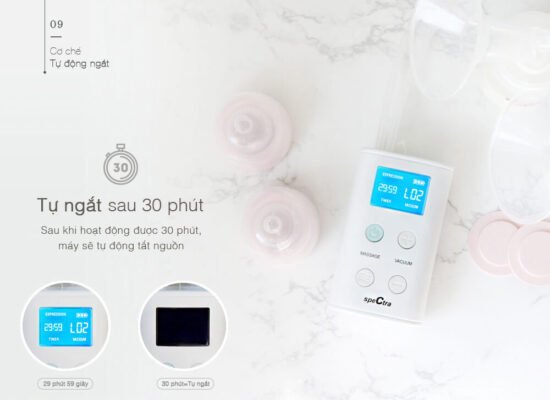 Máy hút sữa điện đôi Spectra 9 Plus